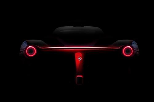 FOTO: Teaser nieuwe Ferrari